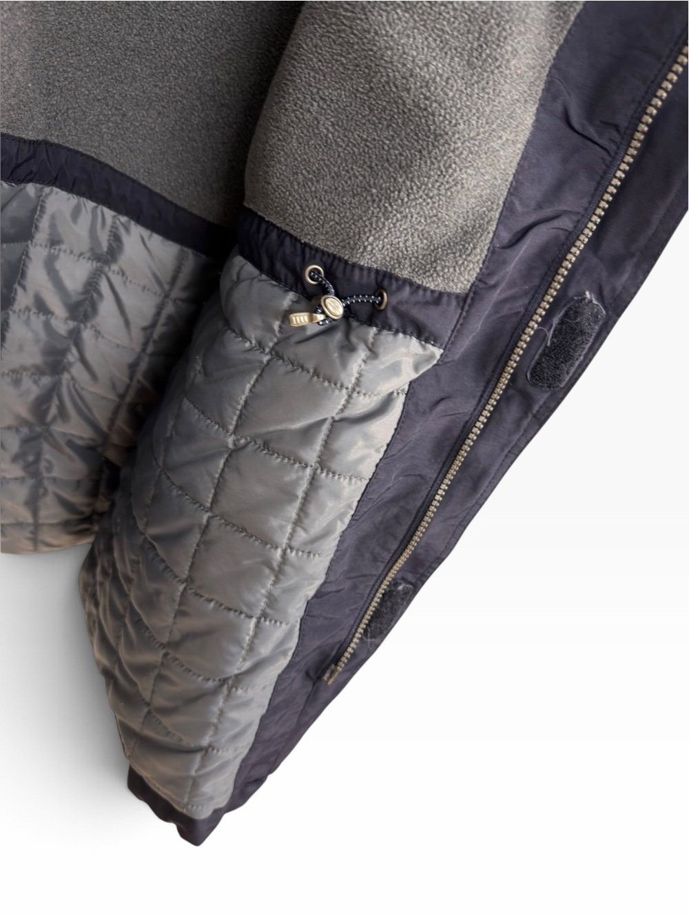 Lands’ End The Squall Parka Men’s XXL Navy Waterproof Fleece Lined Winter Jacket - Picture 6 of 11